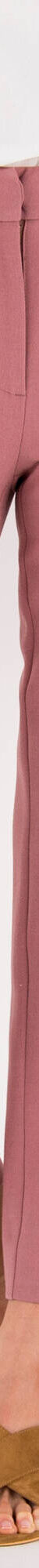 Pantalon 7/8ème coupe cigarette, uni (bois de rose) Pantalon 7/8ème coupe cigarette, uni (bois de rose)